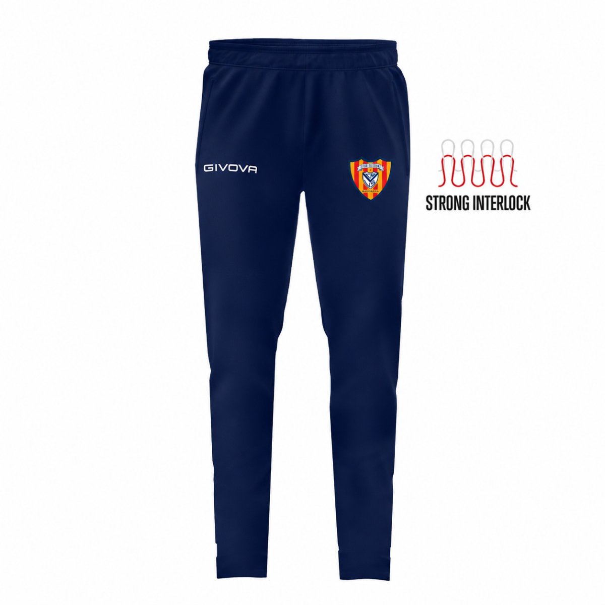 PANTALON LARGO - GIVOVA 100 NEGRO